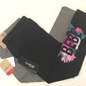 Bebe Sport and Reebok Athletic Capri